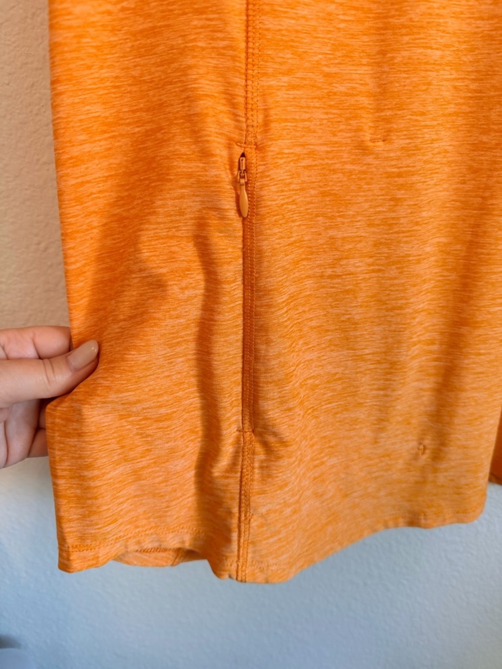 Duluth Trading Women's Armachillo Cooling Short Sleeve T-Shirt, orange, size M - Picture 6 of 11